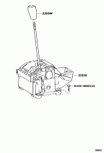 SHIFT LEVER & RETAINER 1